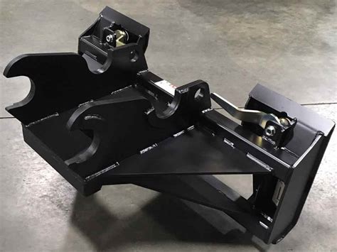 skid steer universal adapter for excavators|universal skid steer adapter plate.